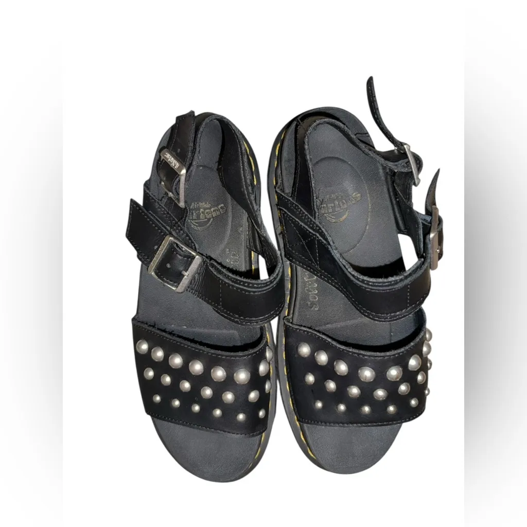 Dr. Martens Voss Stud Leather Sandals – Size 7 - Image 5