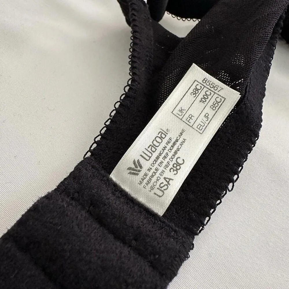 Wacoal Awareness 38C Black Bra Underwire Model 85567 Full Coverage - Image 8