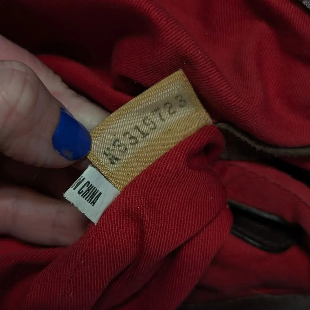 Dooney and Bourse Giraffe Print Tote Bag June Monza Coated Canvas Shoulder Purse - Image 8