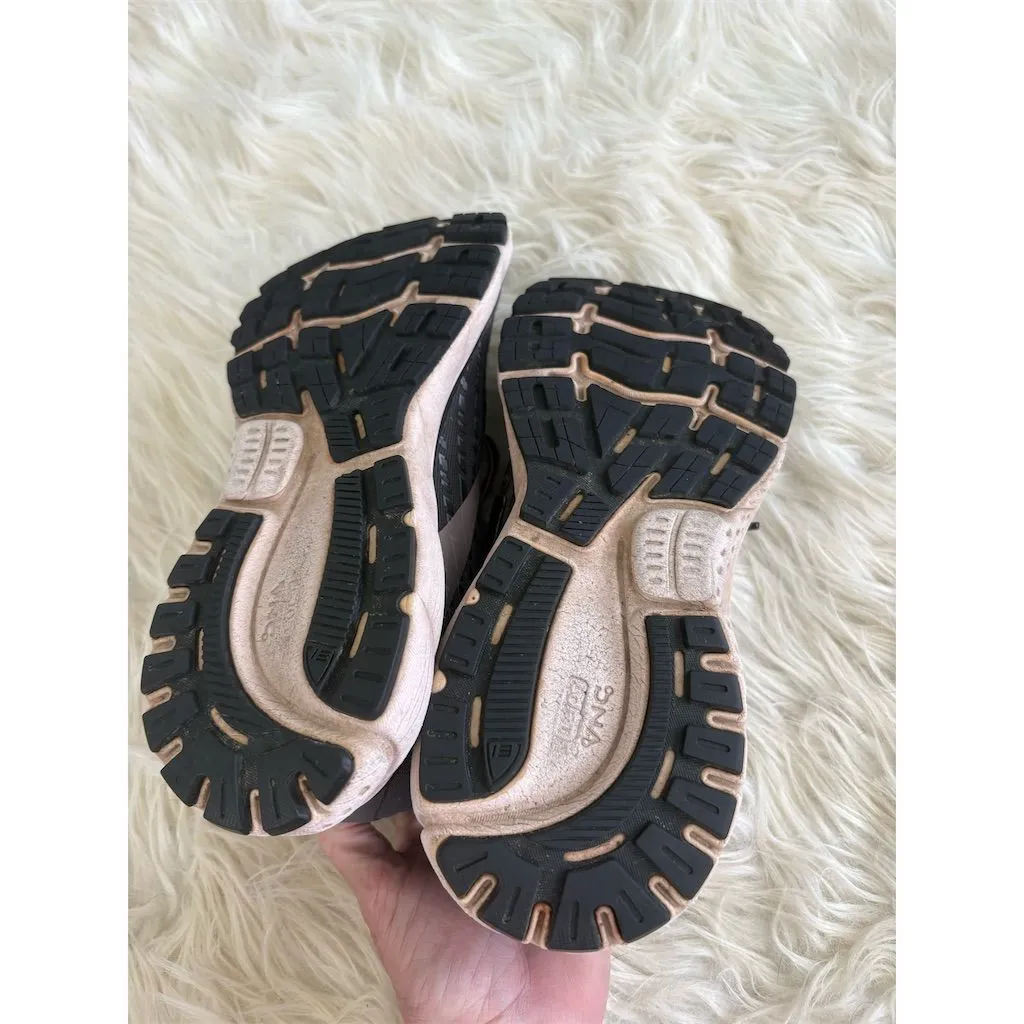 Brooks Ghost 13 Women's Running Shoes Gray Pink Size‎ 9 Athletic Sneaker - Image 6