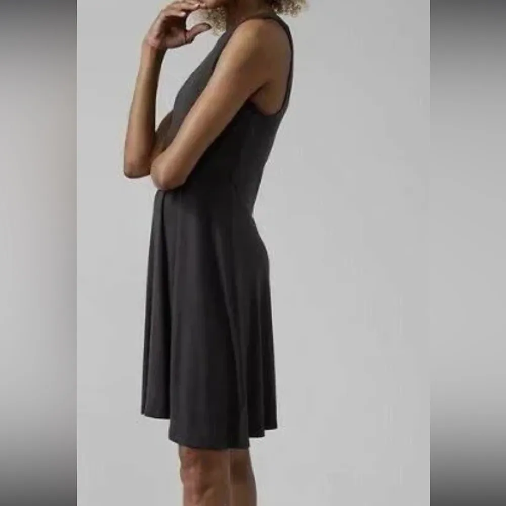 NWT Athleta Santorini Thera Dress Black size XXS - Image 2