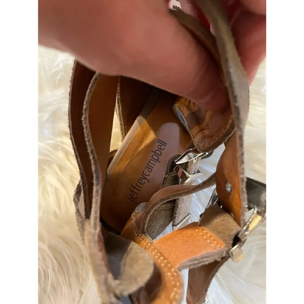 Jeffrey Campbell Nuestra Suede Cut Out Booties - Image 5