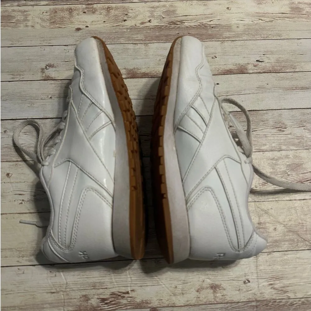 Reebok Classic Leather Sneakers Women's Size 7 White Shoes Trainers Lace-Up - Image 6