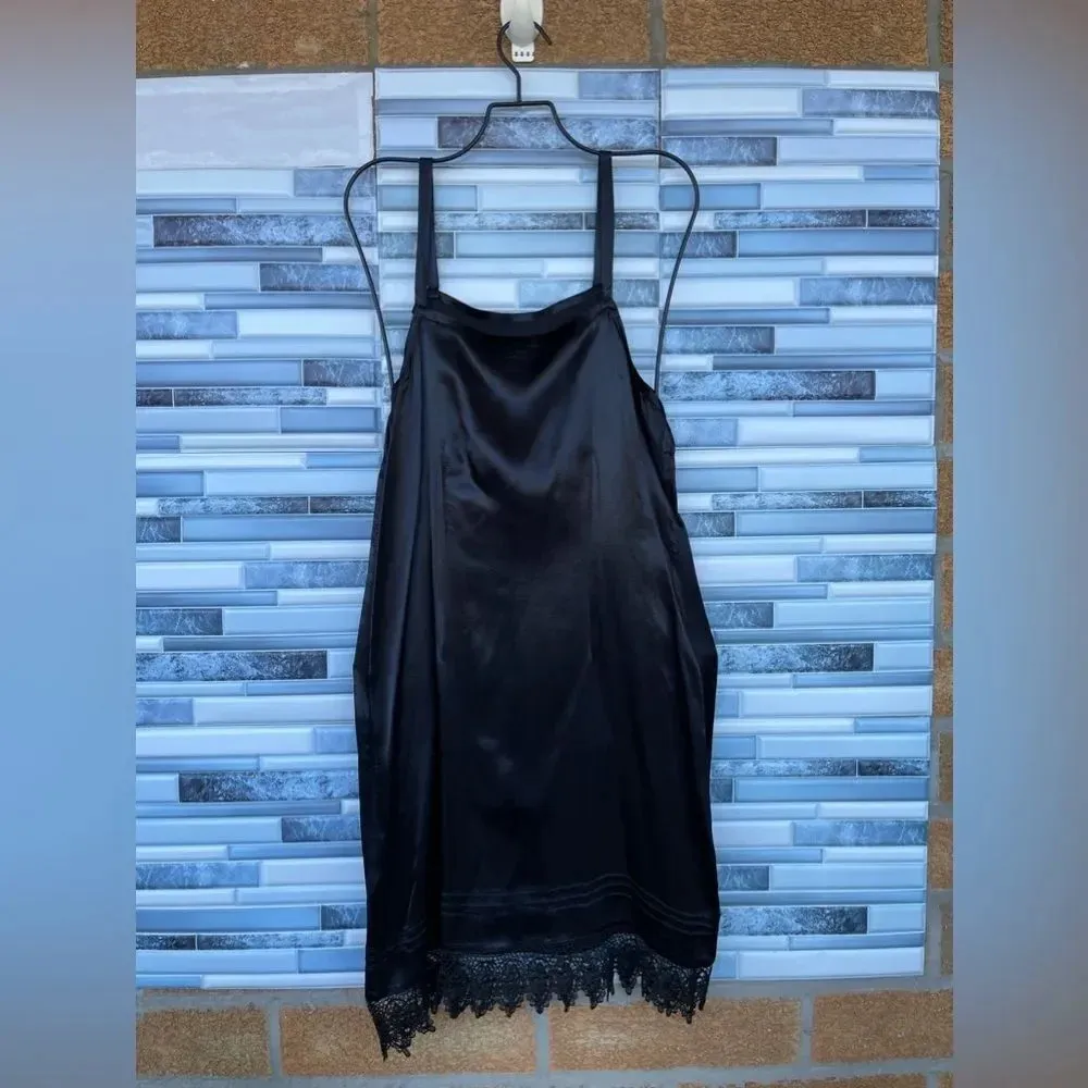 Bruuns Bazaar embroidery mesh dress size 38 Black - Image 13