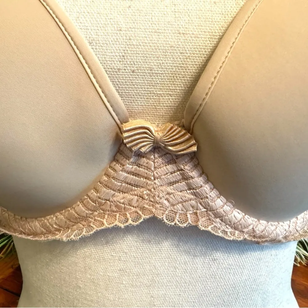 Wacoal La Femme Underwire T-Shirt Bra 853117 - 32E (US 32DD) “Naturally Nude” - Image 4