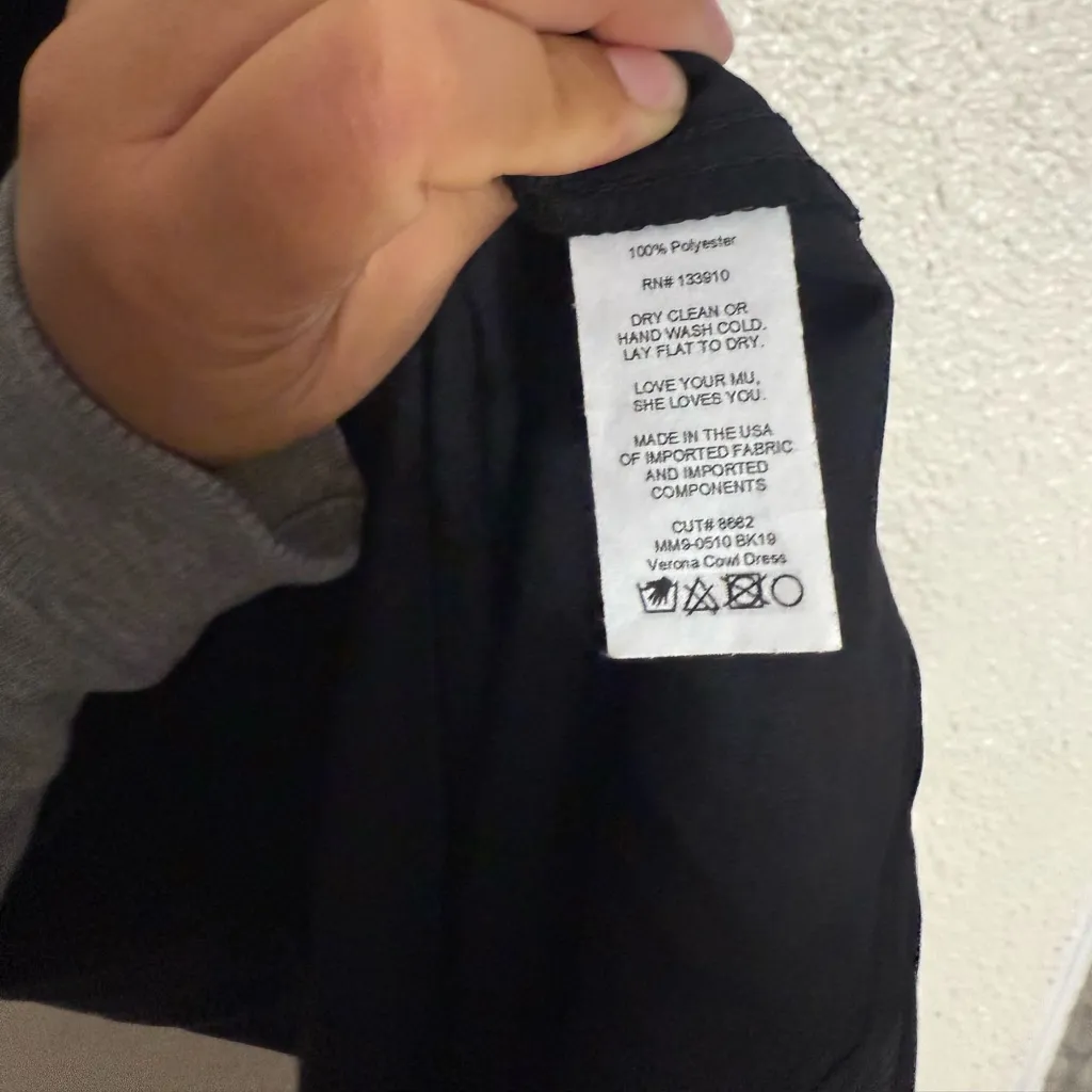 Show Me Your MuMu Elegant Black wedding guest dress NWT size XXS - Image 11