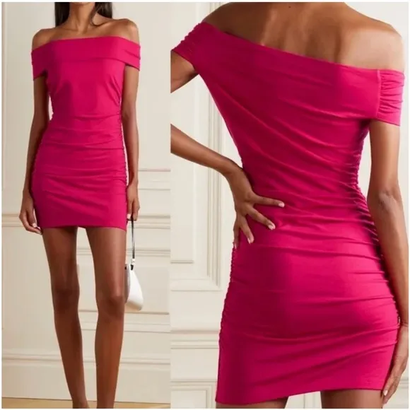 Reformation Raydon Tencel® Lyocell Blend Body-Con Minidress Size Medium (new) - Image 2