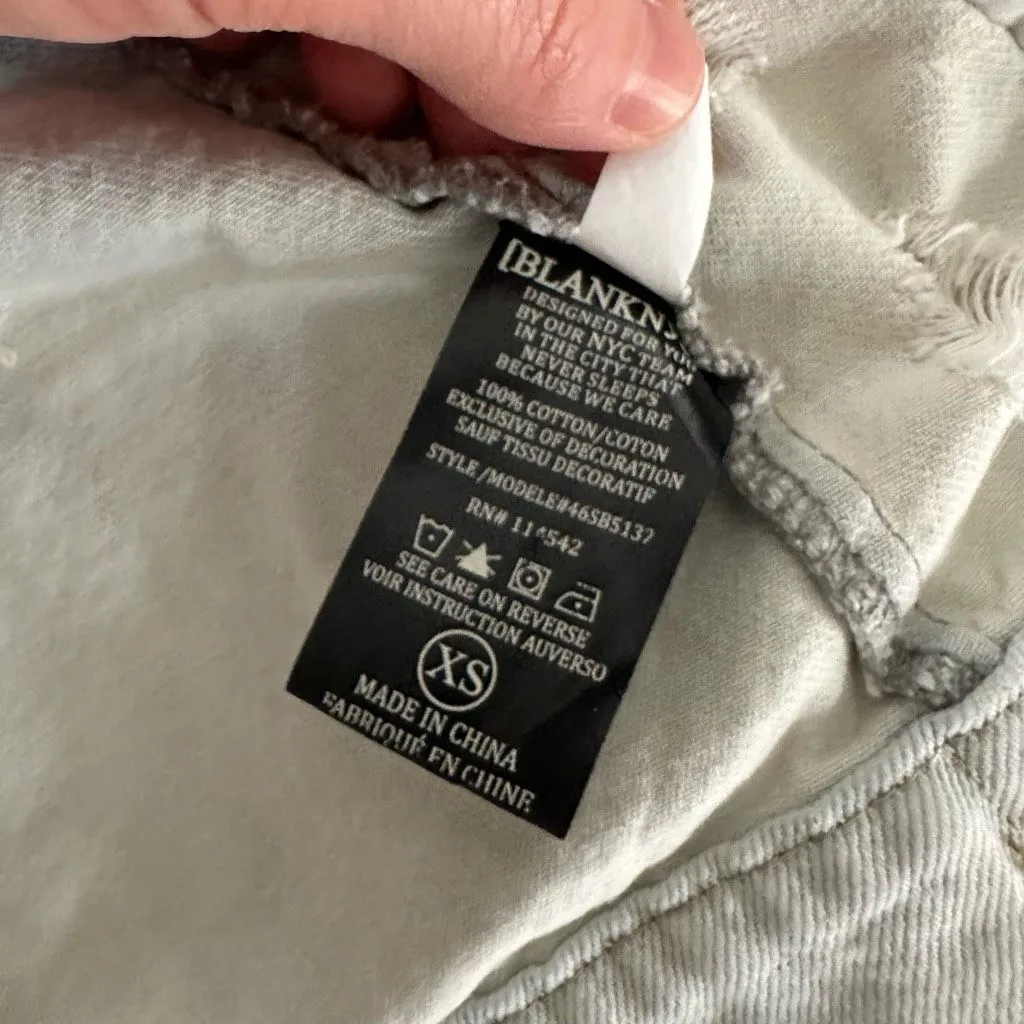 Blank NYC Women’s Extra Small Ombre Dip Dye Denim Jacket - Image 5