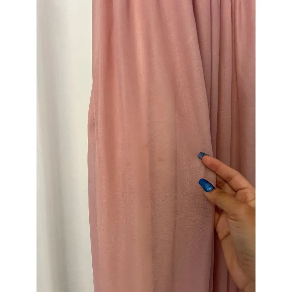 Birdy Grey Pink Elegant Dress Size Large - Image 3