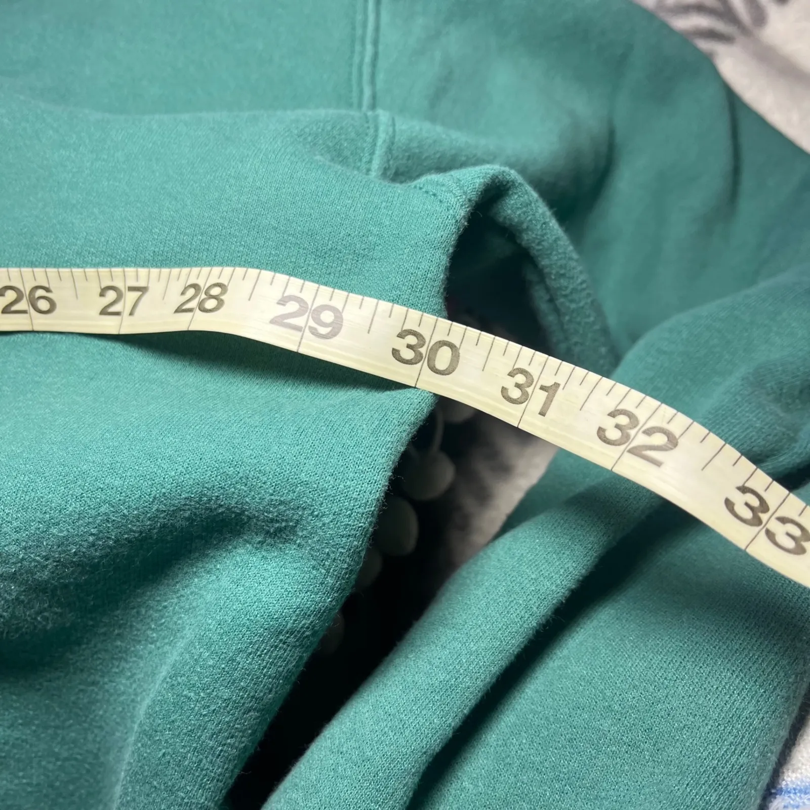 Vintage 90s Christmas Sweatshirt Snowman Graphic Oversized Cozy Holiday Crewneck Green Size XL - Image 6