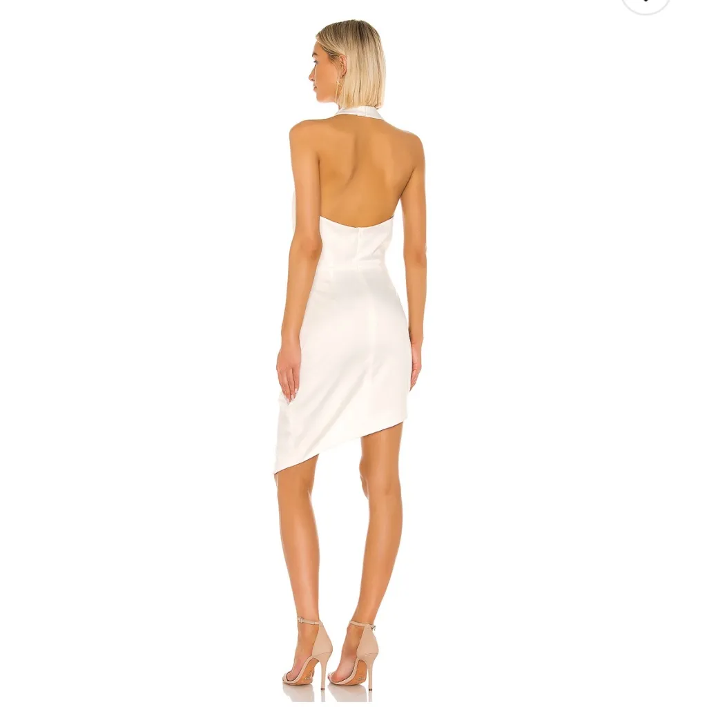White Halter Dress - Image 2