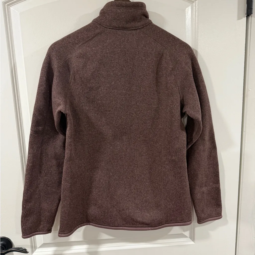 Patagonia Better Sweater 1/4 Zip Fleece Pullover Brown Women’s Medium - Image 5