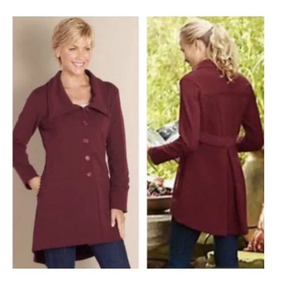 Soft Surroundings Rachel Boho Embroidered Jacket‎ size M - Image 2