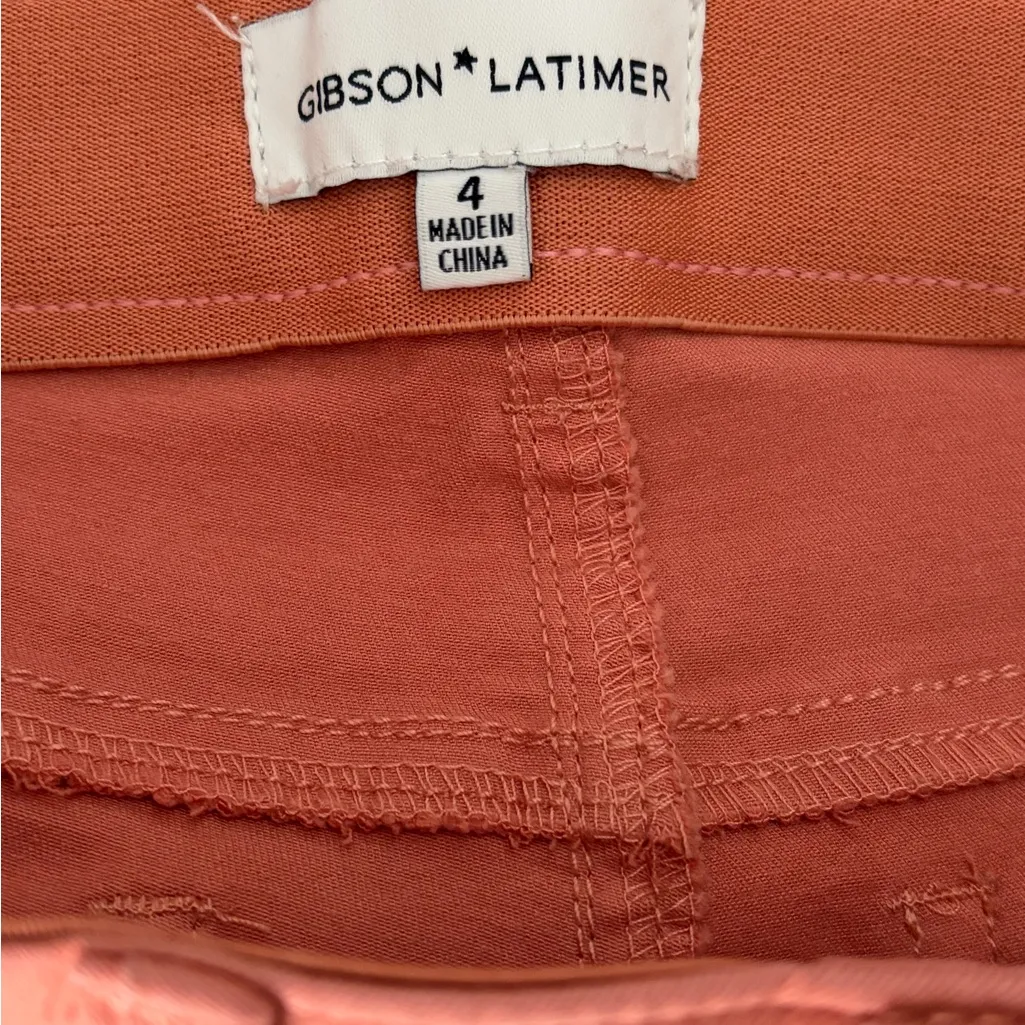 Gibson Latimer Coral Skinny jeans Size 4 Stretch Slim Fit(A258) - Image 7