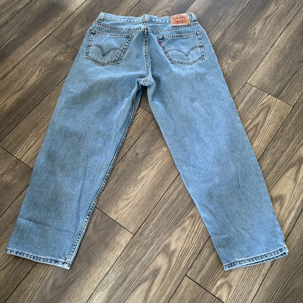 Vintage Levi’s 560 denim jeans size 34 x 30 comfort fit oversized relaxed fit - Image 2