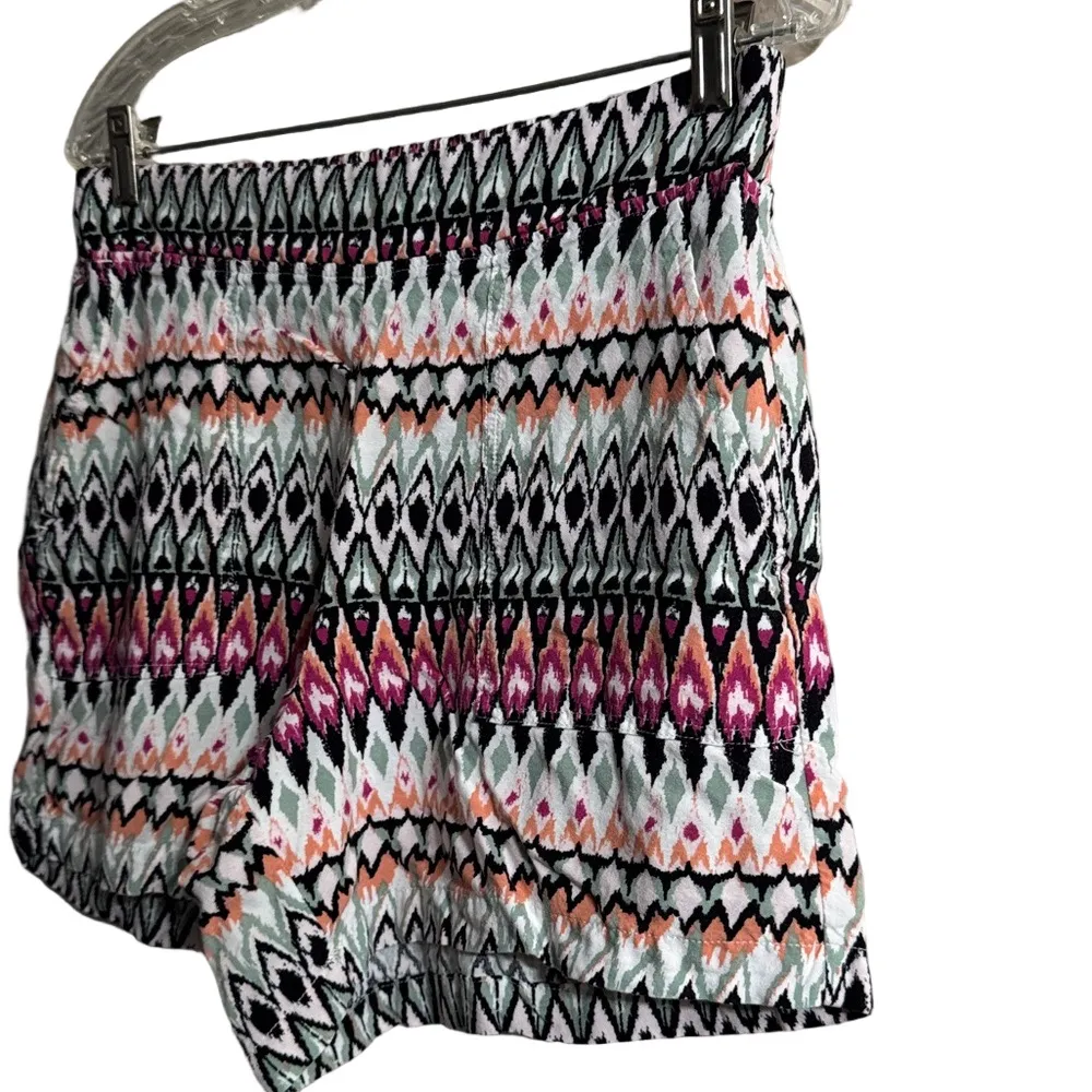 Wildfox High Waist Patterned Shorts - Pink, Black, White - Image 3