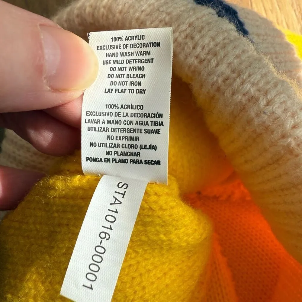 Valiant Univeristy of Michigan Wolverines Cuffed Knit Beanie Winter Hat Unisex Yellow - Image 8