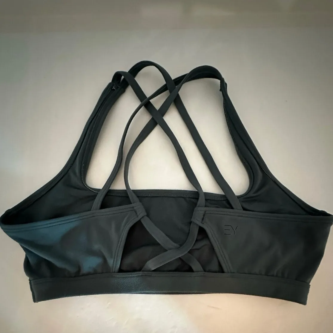 Everyday Yoga Women's green Strappy Sports Bra‎ L Activewear Size L - Image 2