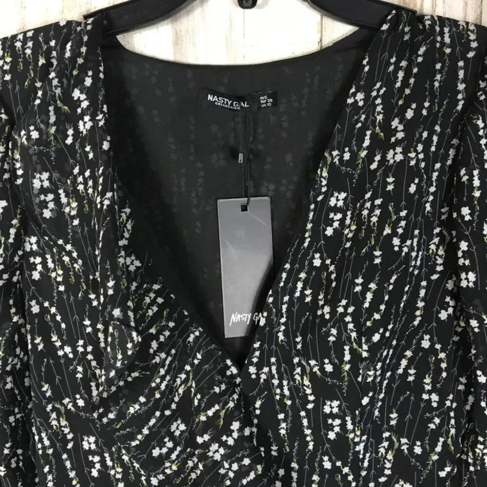 Nasty Gal Don’t Ruffle My Flowers Midi Dress NWT - Image 7