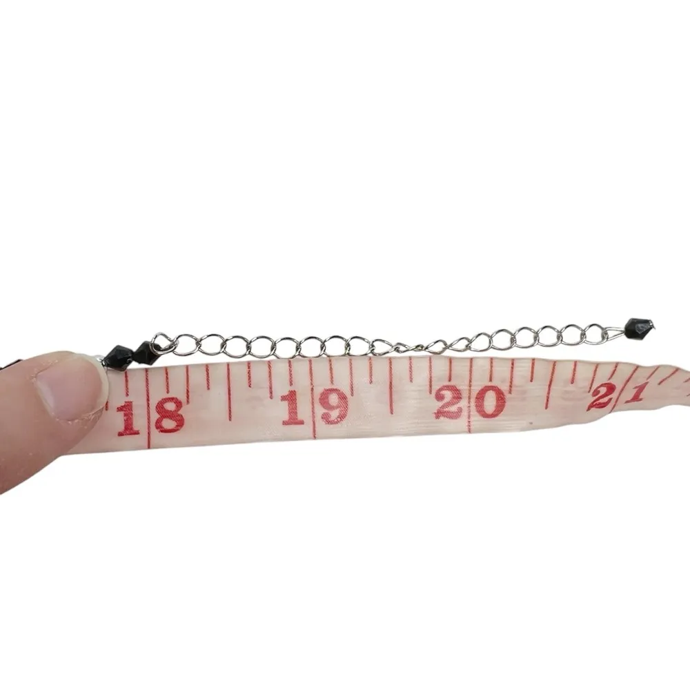 Black Onyx Polished Stone Beaded Necklace & Pierced Earrings Set - Image 11