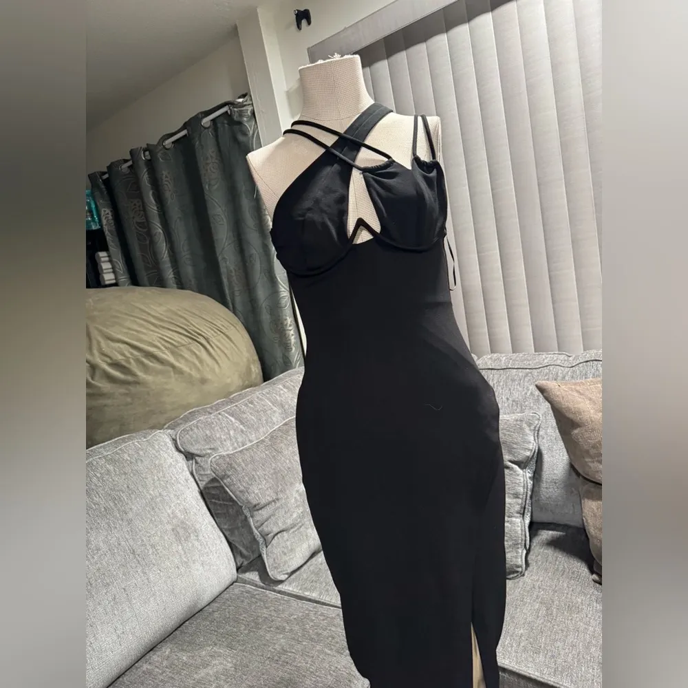 AMTIOUS🌸 multi lace super sexy dress ✨ Black - Image 8