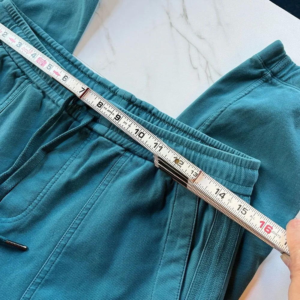 Athleta  Farallon teal blue Jogger pant size small - Image 8