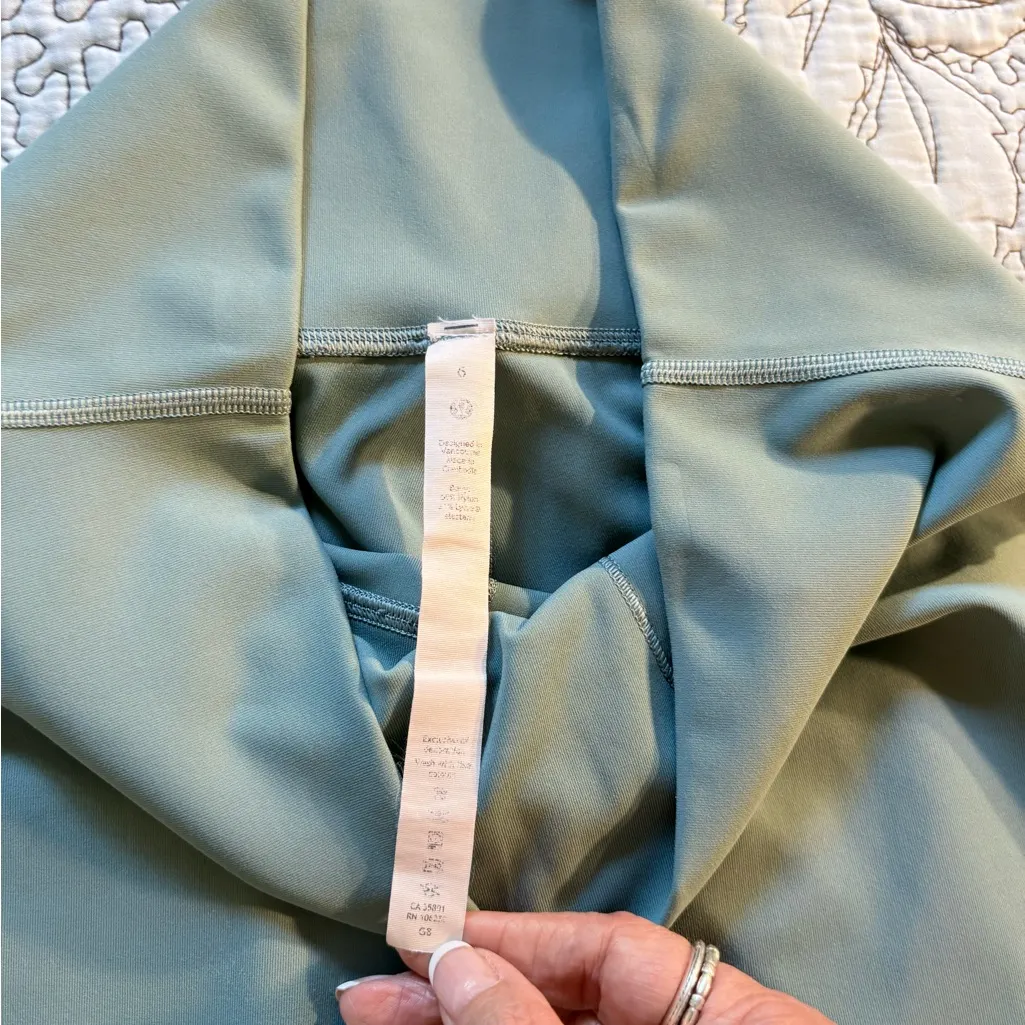Lululemon Wunder Under High-Rise Tight 25" Luxtreme Tidewater Teal Sz 6🧡 - Image 10