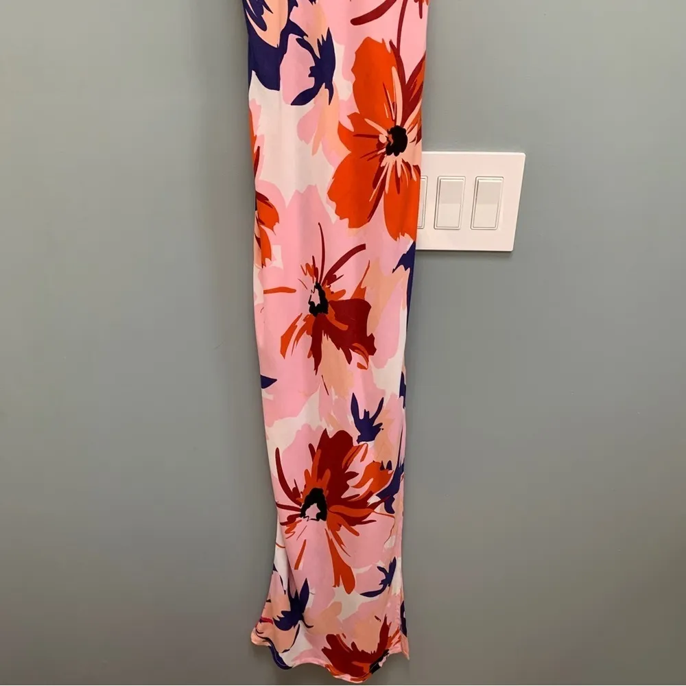 Le Salty Label Wylder Floral Midi Dress in Mimosa size XS Pink - Image 6
