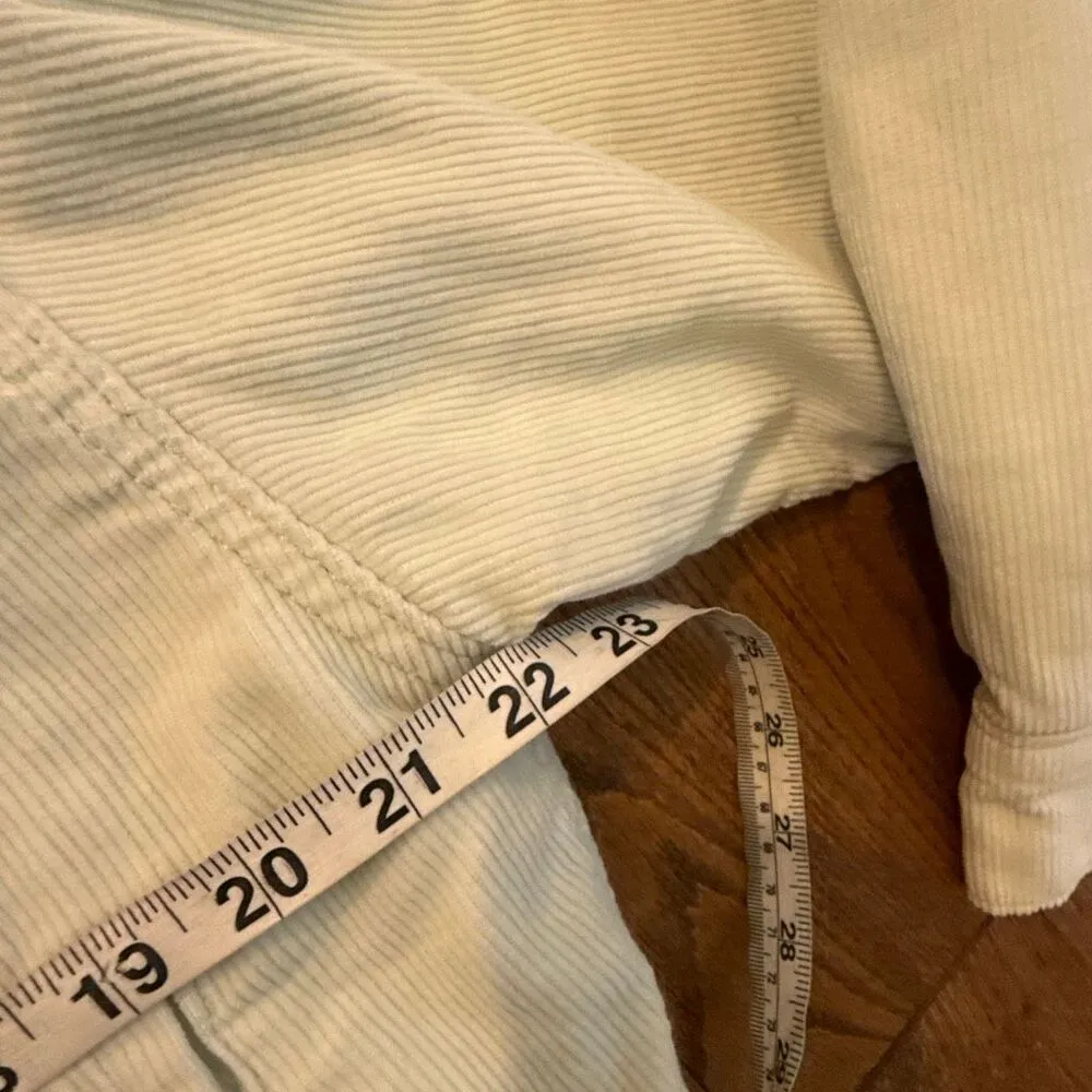 Levi's Levi’s mint corduroy Sherpa bomber jacket smwll - Image 8