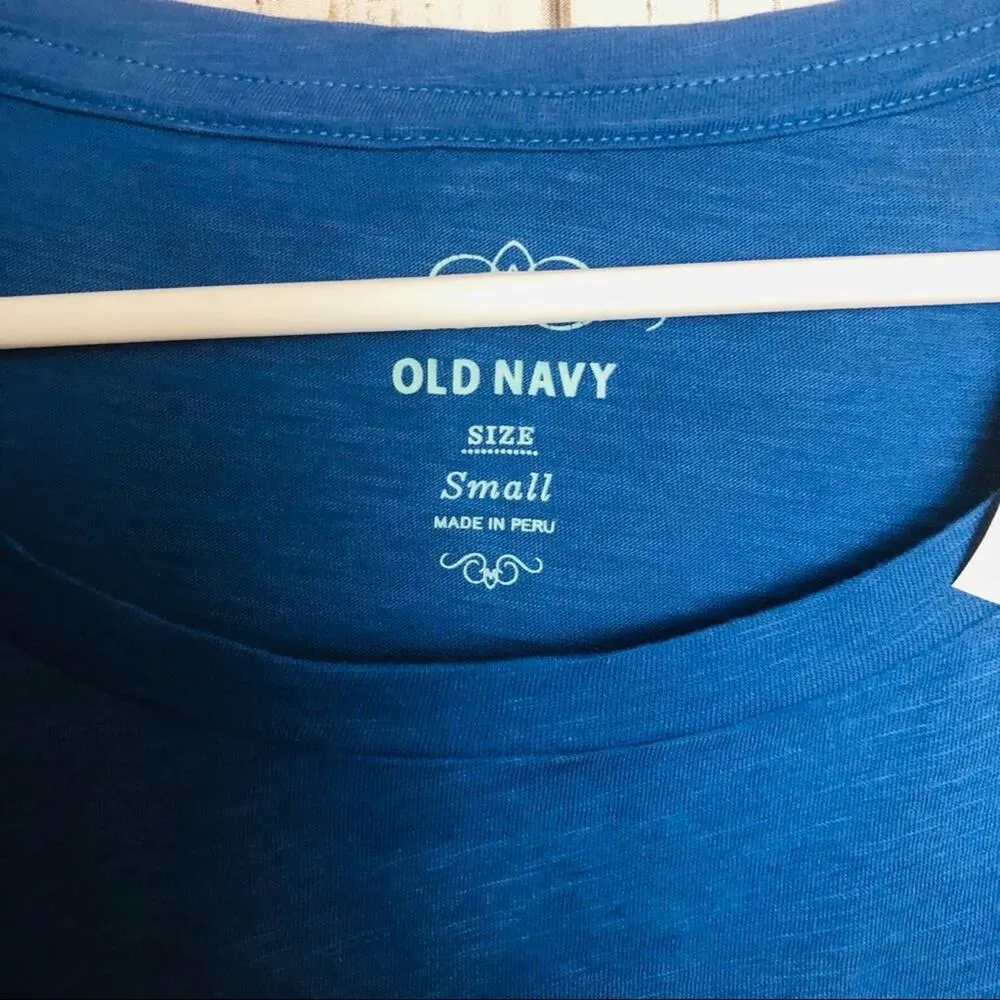 Old Navy Womens Graphic Short Sleeve Crew Neck Tee Sz S - Image 5