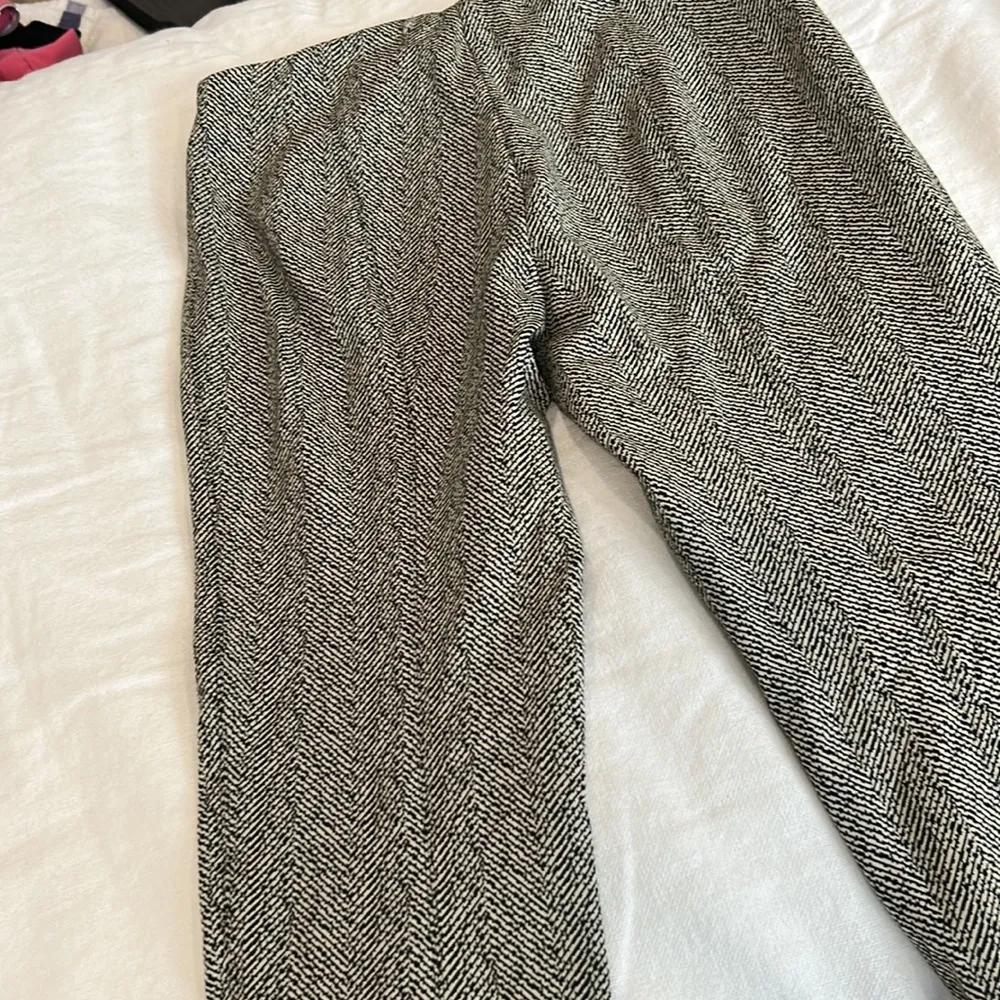 Theory Creme Black Printed Dress Pant Skinny‎ - Image 5