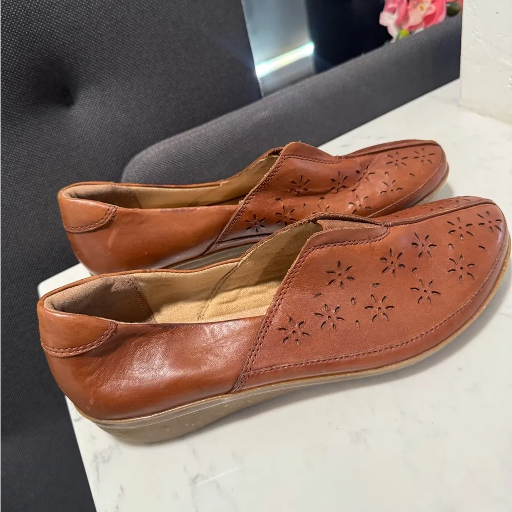 Clarks everlay dairyn Brown Leather Women's Loafers - Image 2