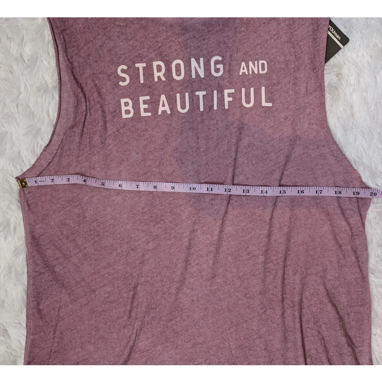 good hYOUman Strong and Beautiful Purify Sauna Lounge Sleeveless T-Shirt M - Image 7