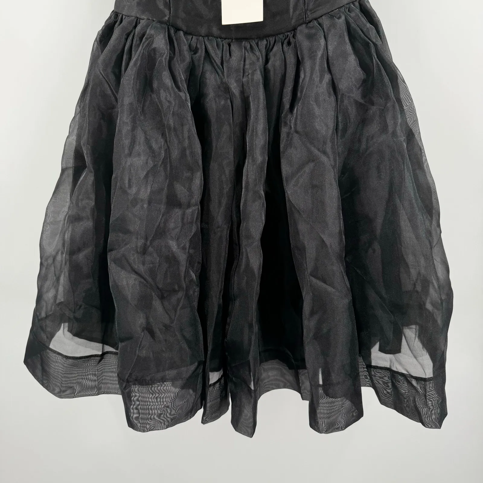 AMABLE BY MABLE Dress SZ Small NWT Black Babydoll Puff Cocktail Holiday Evening - Image 10