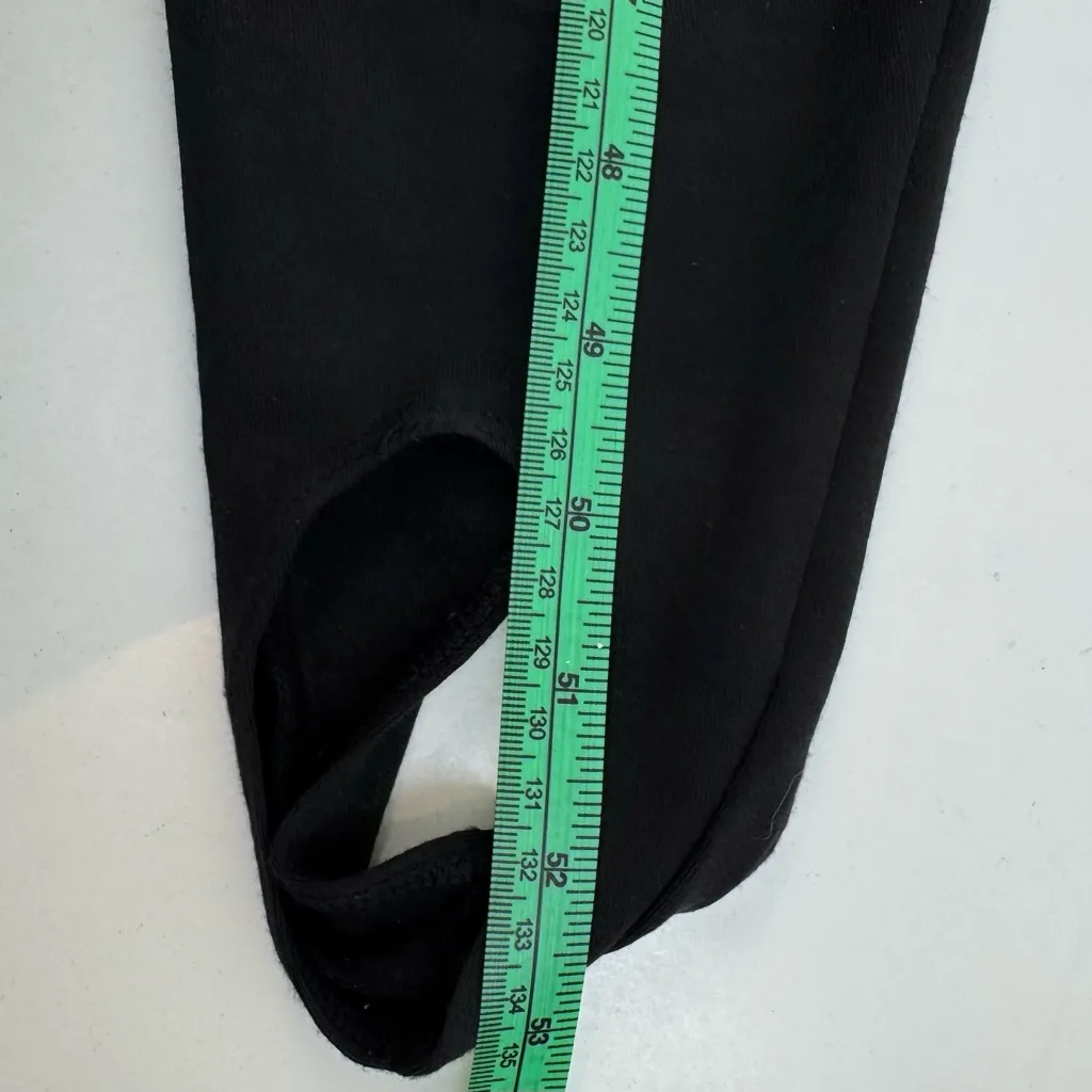 Vintage BONNIE AUGUST Black Catsuit Jumpsuit Size L Back Zip Stirrup Size L - Image 12