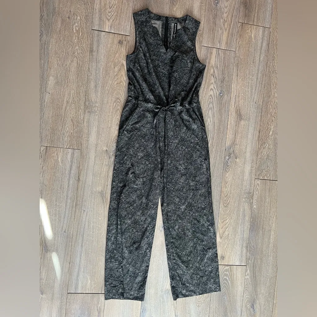 Athleta Charcoal Sleeveless Jumpsuit - Image 5