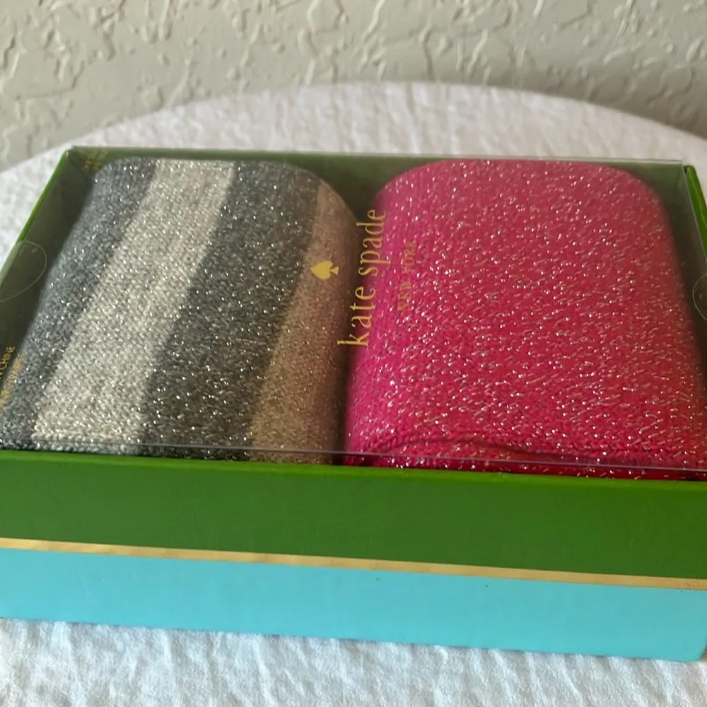 Kate Spade:  Gray & Pink Socks Set - Image 15