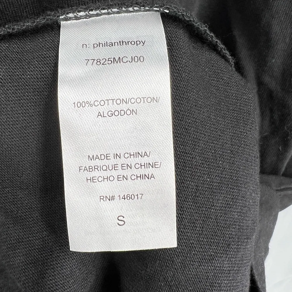 n:philanthropy Dress Black Long Sleeve Cut-Out Detail Size Small New - Image 5