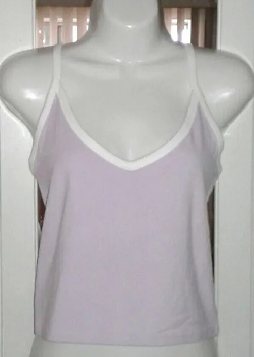 NWT Cropped Contrast Trim Cami - Image 4