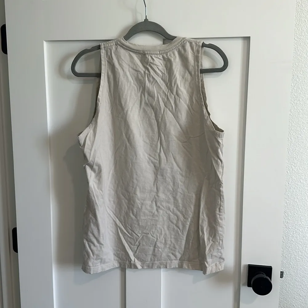 Refined Canvas Women's L Howdy Texas Distressed Muscle Tank Cowgirl Southwestern Red Size L - Image 4