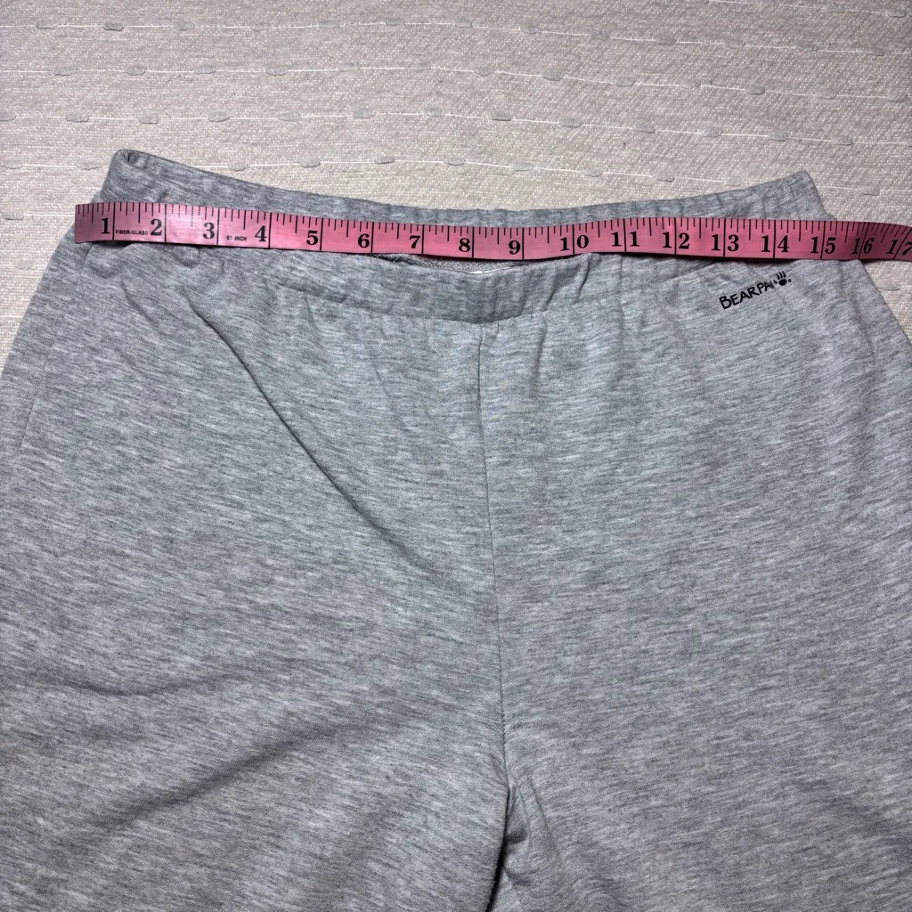 BEARPAW Women's Gray pants Leggings‎ Size L - Image 4