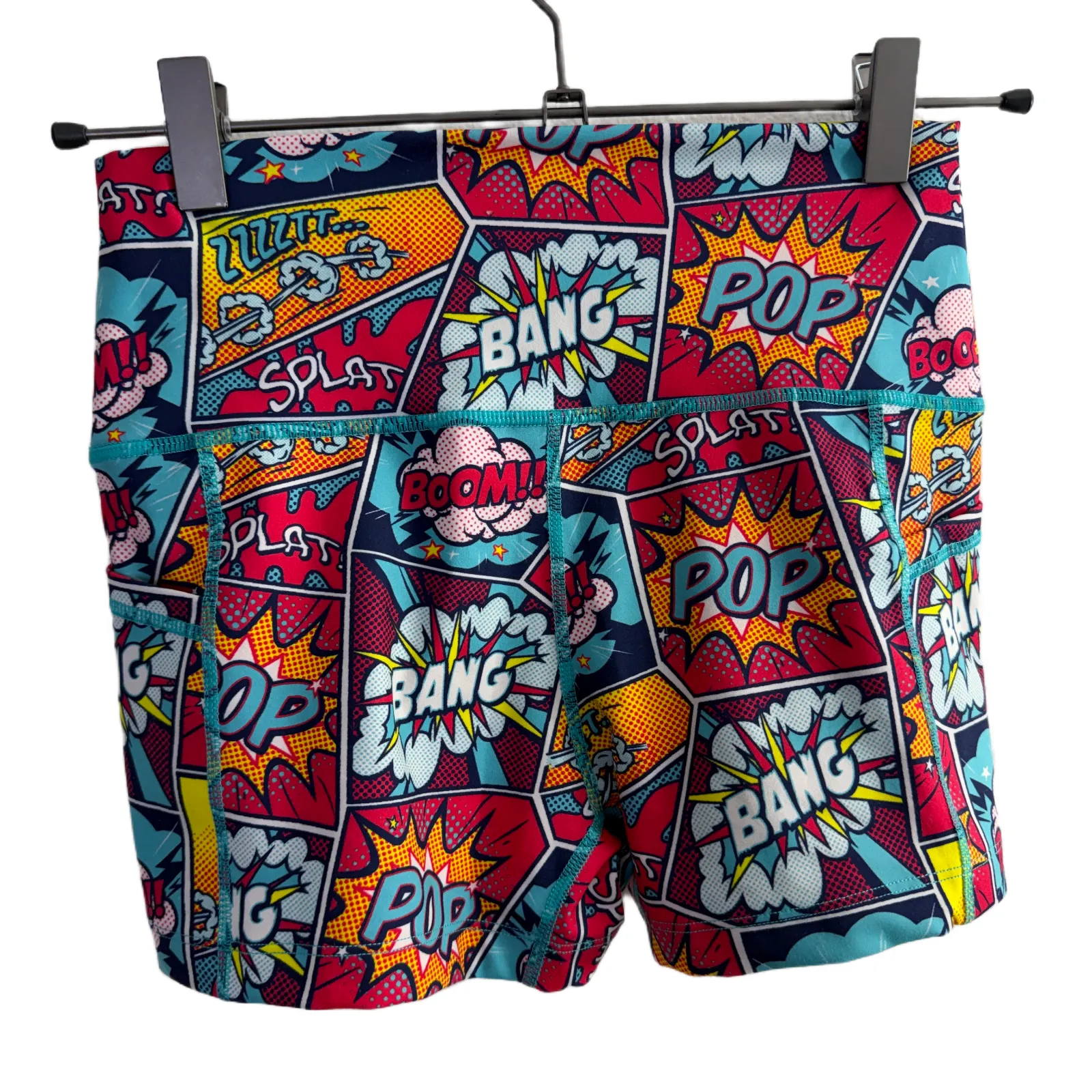 CVG Constantly Varied Gear Shorts Womens XS Knockout Squat Gym Workout 2.5" Pink - Image 4