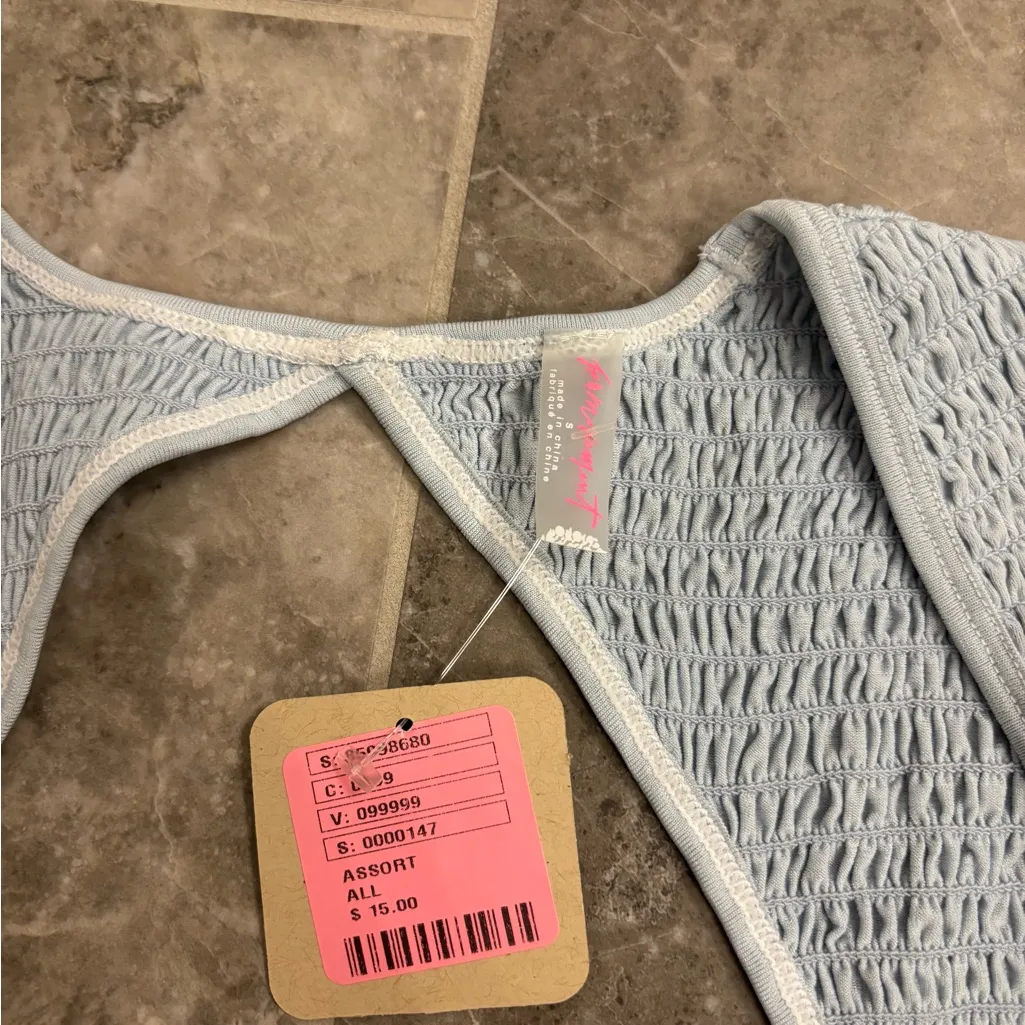 free people movement top Blue - Image 2