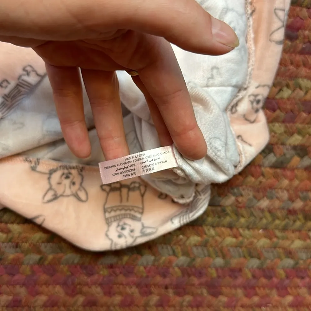 PINK CORGI DOG PUP FLEECE PULLOVER SWEATER - Image 4