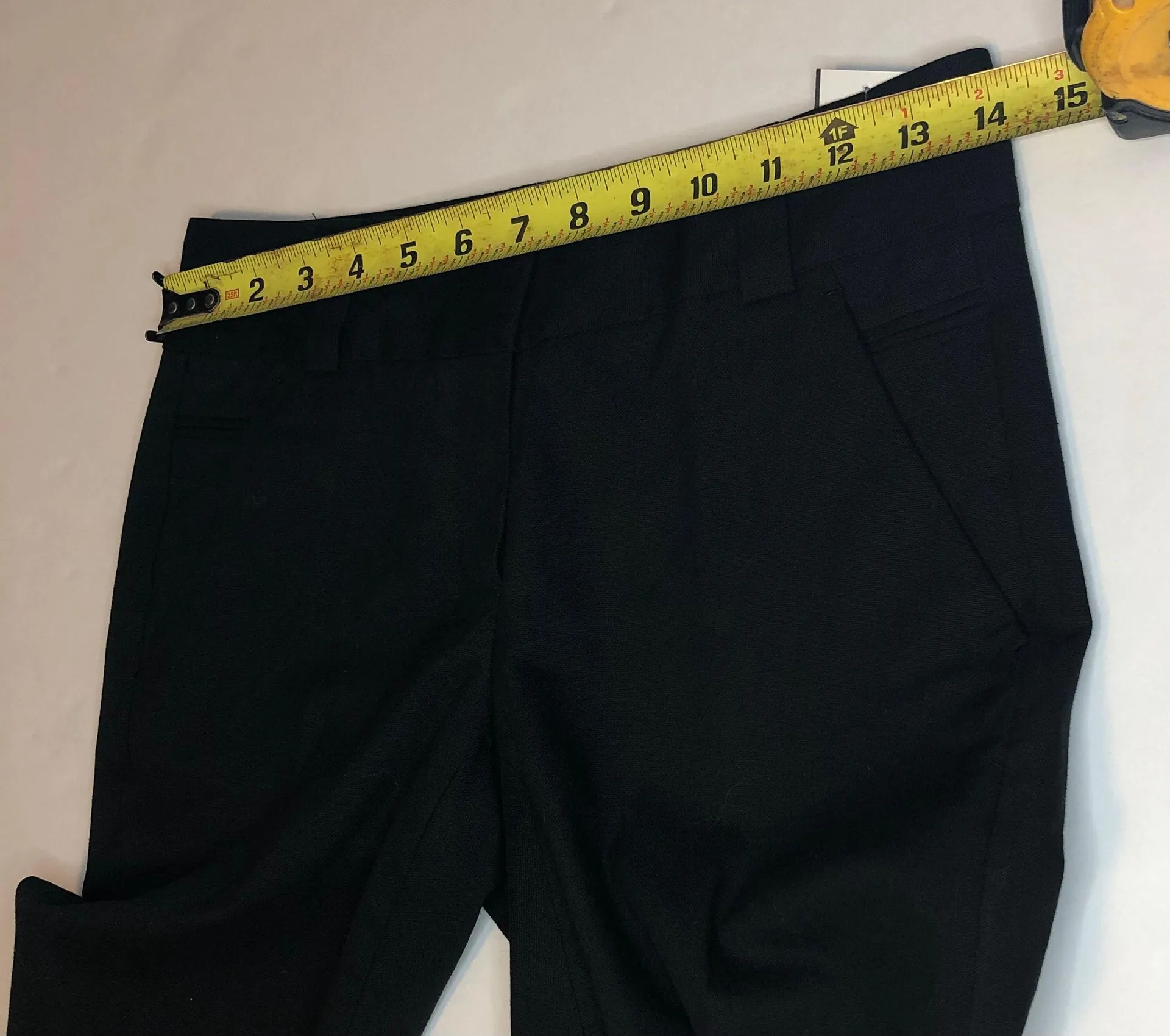 Theory Black Joetta Cropped Dress Pants Size 0 - Image 8