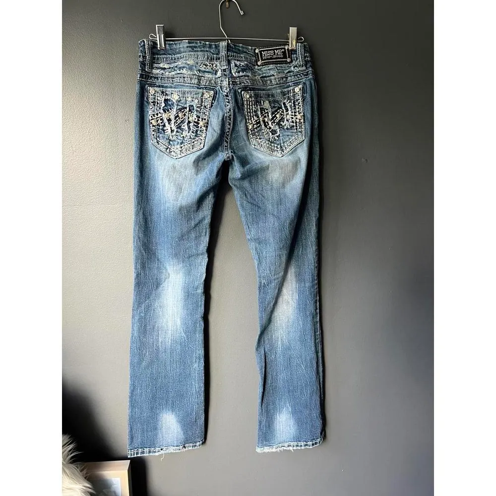 Miss Me Signature Rise Bootcut Jeans - Size 29 - Image 3