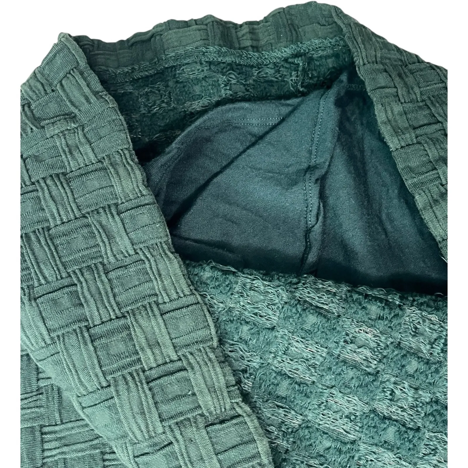 Tabitha Anthropologie Dress Womens 2 Green Textured Basketweave Sheath Classic - Image 4