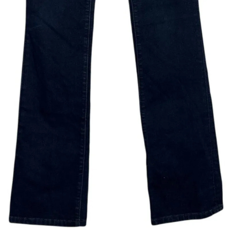 Joes Classic Slim Fit Mini Boot Cut Jean Sexy Low Rise 26 Tanya Dark Blue Wash - Image 4