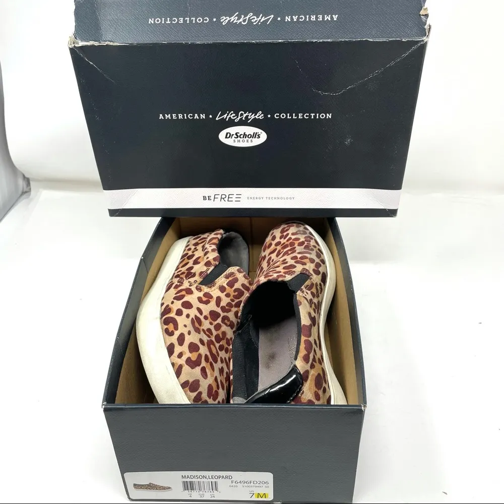 Dr. Scholls DR SCHOLL’S Madison, leopard sneakers, size 7 - Image 3