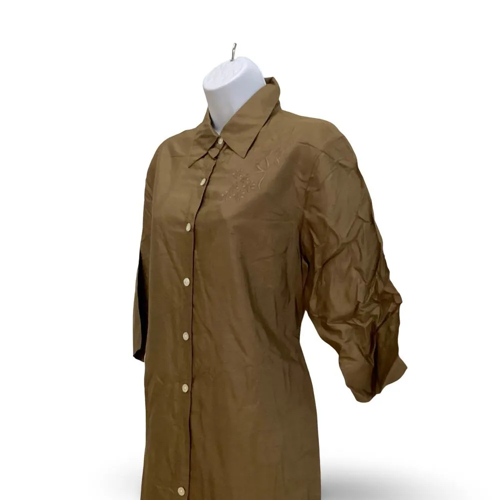 Anne Carson Silk Dress - Image 2